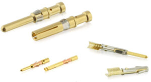 High-Current Sockets & Pins (Multi-Contact / Spiral Contact)