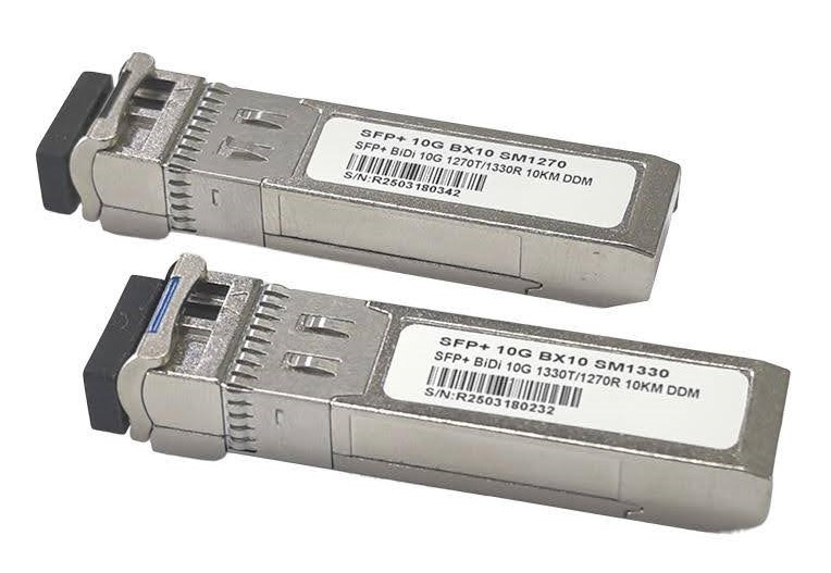 10G BIDI Single-Mode Optical Transceivers